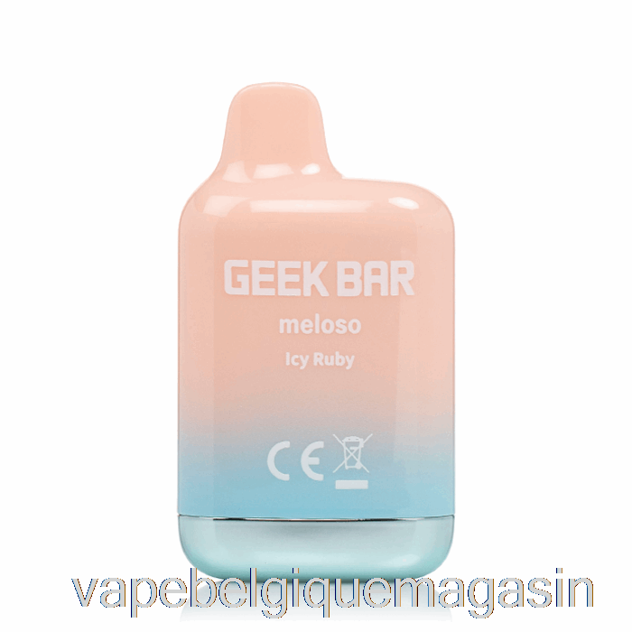 Vape Juice Geek Bar Meloso Mini 1500 Rubis Glacé Jetable